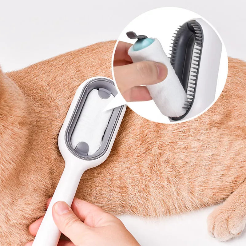 Escova de remoção de pêlos dupla face para gato e cachorro - Lover Pets