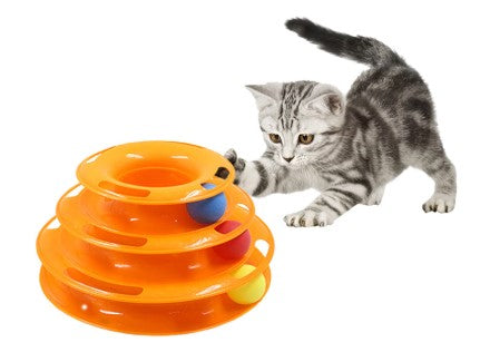 Brinquedo de Gato | Torre 3 Niveis | Frete Gratis - Lover Pets