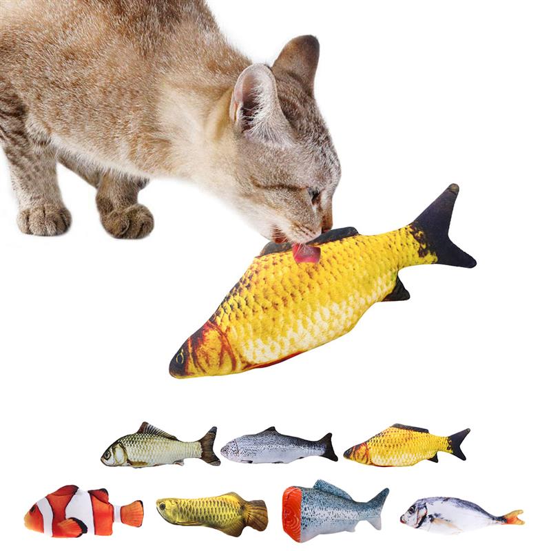 Brinquedo de Gatos | Peixe Catnip
